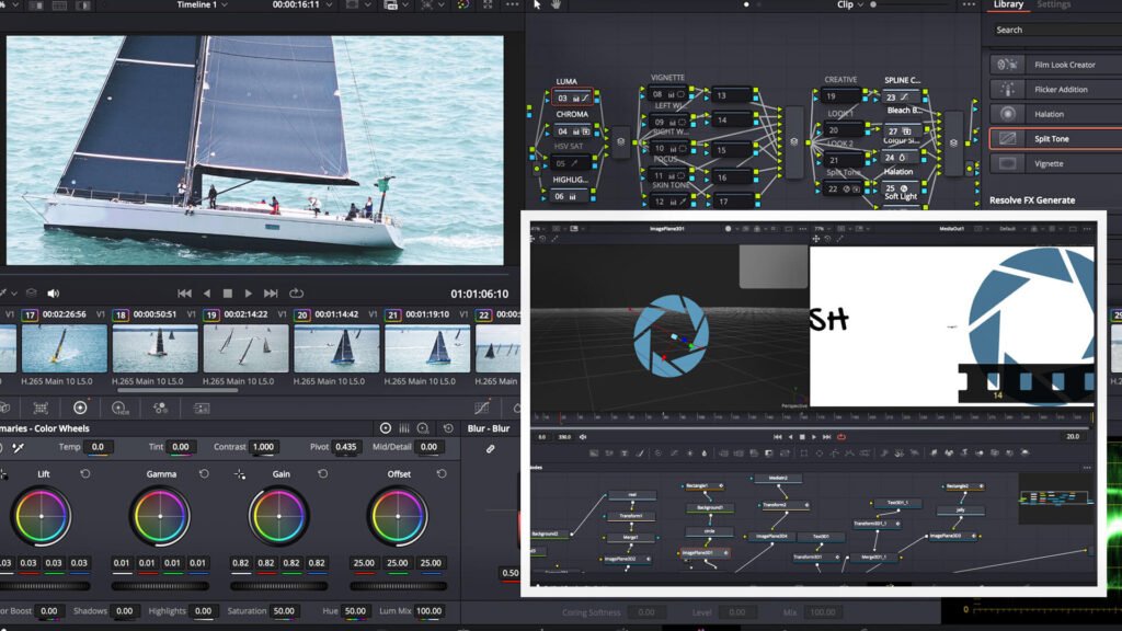 video editing and motion graphics