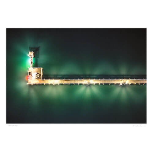 aerial photo yarmouth pier