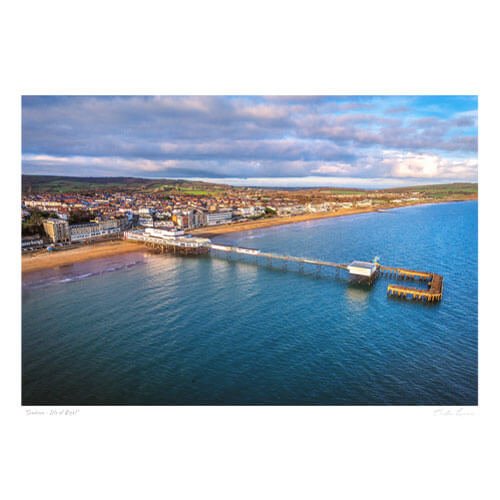 sandown seafront0town print